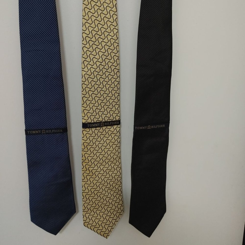 Tommy Hilfiger Men's Silk Ties (Bundle of 3)